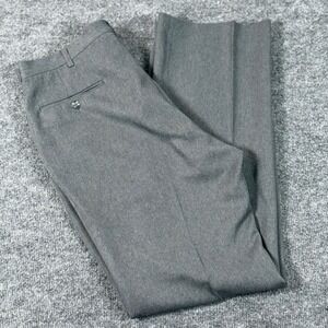 Vintage Y2K 90s 80s Botany 500 Gray Pleated Dress Pants 34X33.5 XL Made in USA